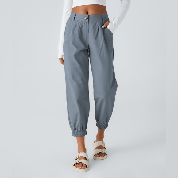 HALARA Pants - Halara Mid Rise Casual Cotton Joggers with Pockets